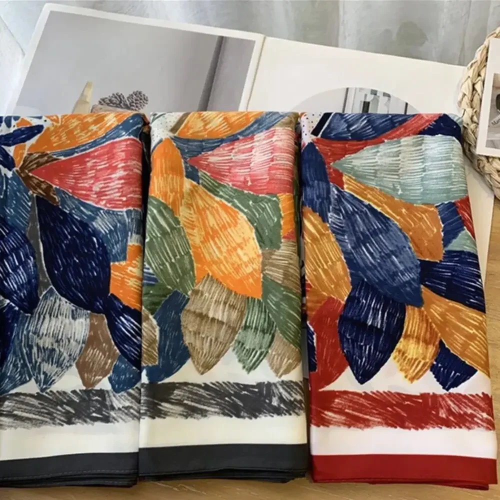 👉 Colorful Boho Bliss Silk Scarf
